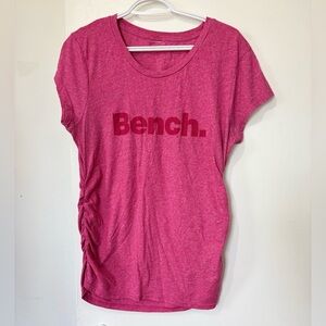 🎉4/30$🎉 Bench Heathered Pink Logo Tee - Size XL